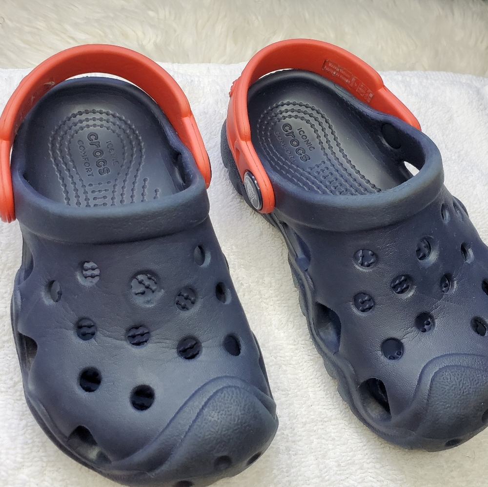 Gently worn Crocs - unisex